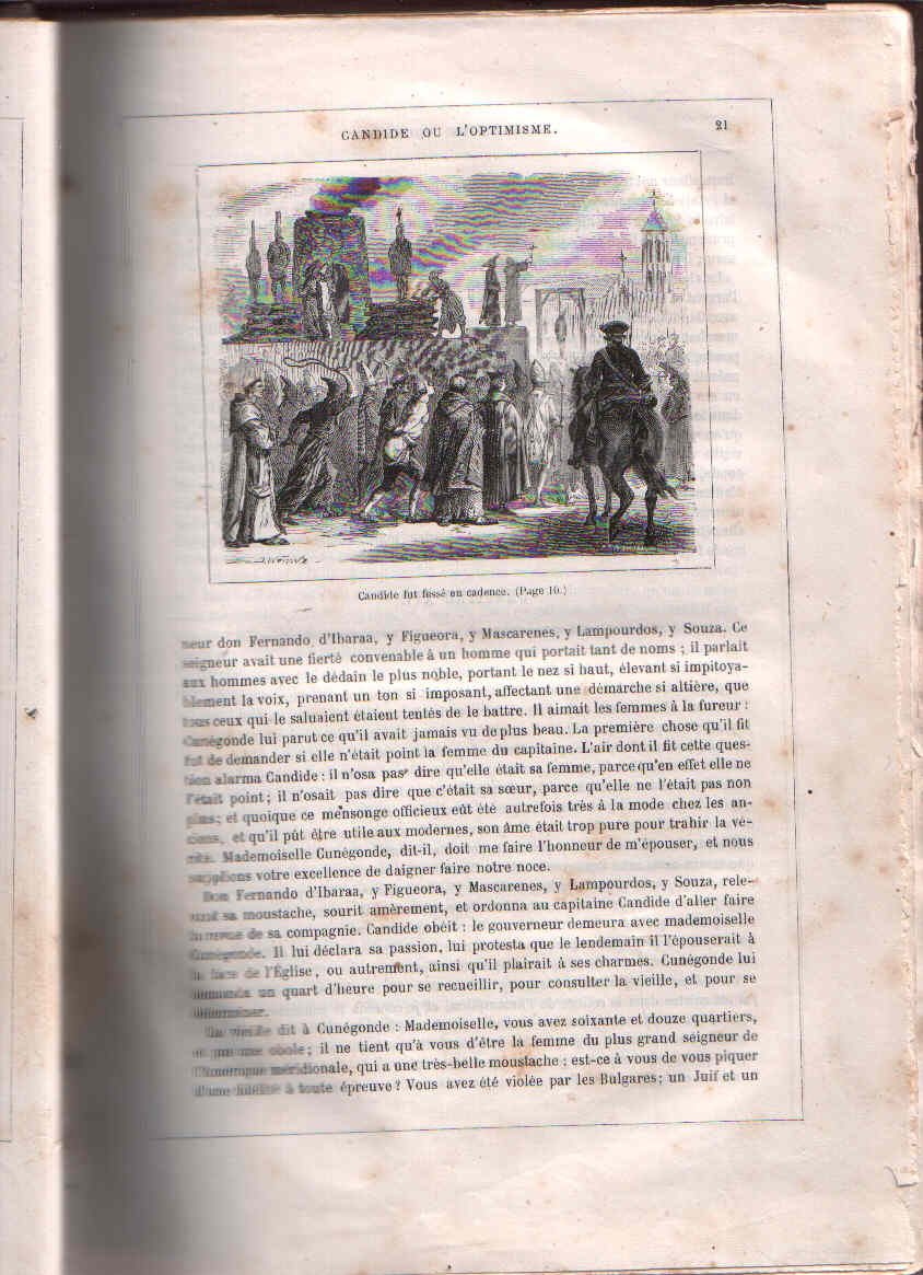 
Candide fessé en cadence