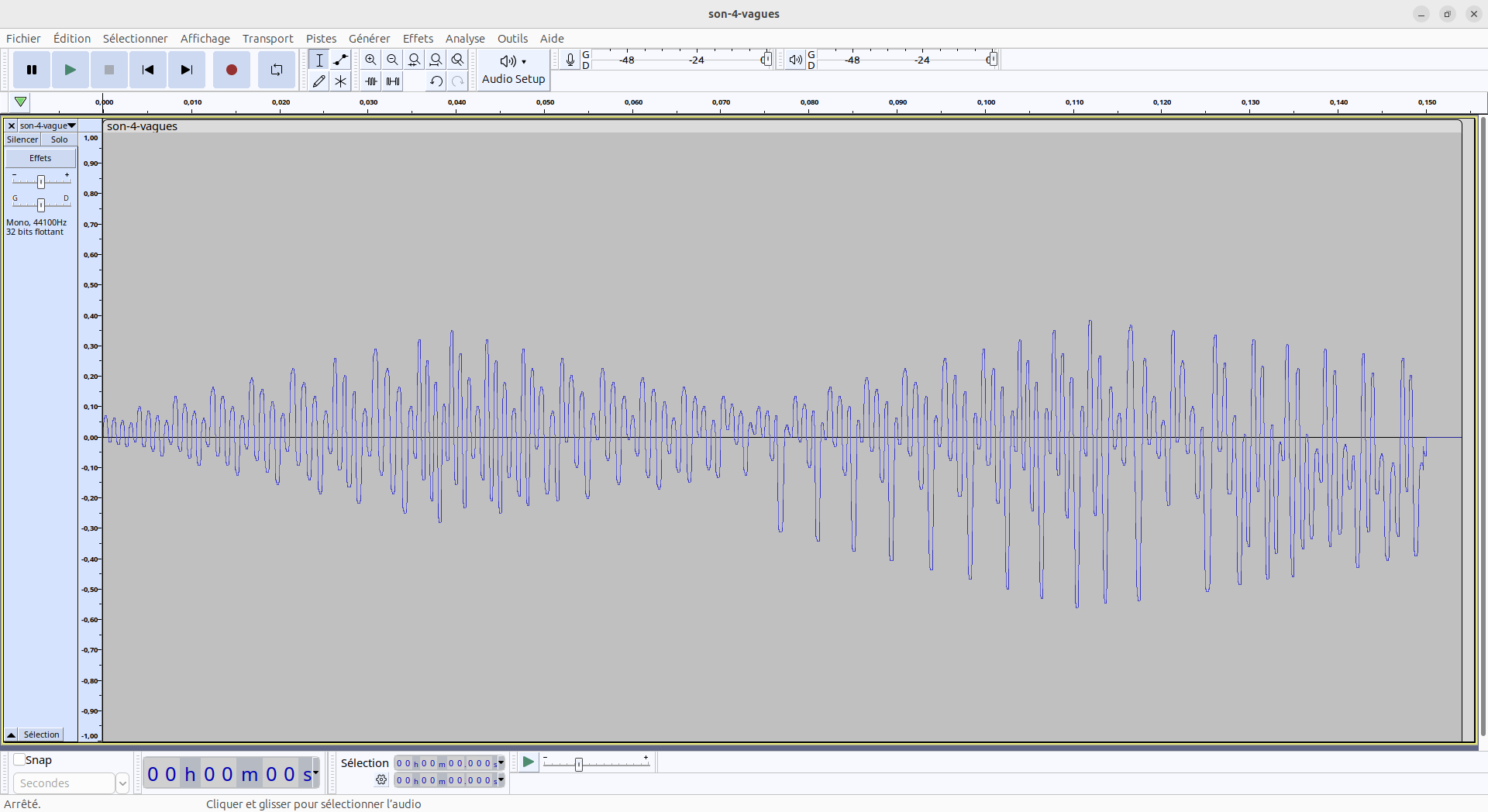 4 vagues générées en audio.jo